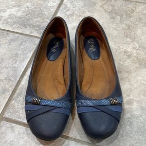 Comfortable Work Shoes Blue 9.5